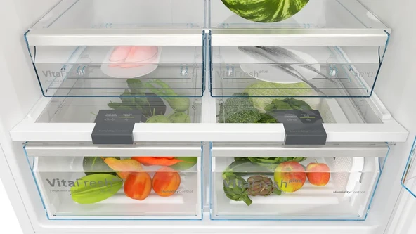 Bosch KDN86AWE1N Çift Kapılı No Frost Buzdolabı - Resim 5