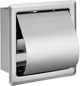 VitrA Arkitekta A44415 Ankastre Tuvalet Kağıtlığı, Tekli, Kapaklı ürün görseli