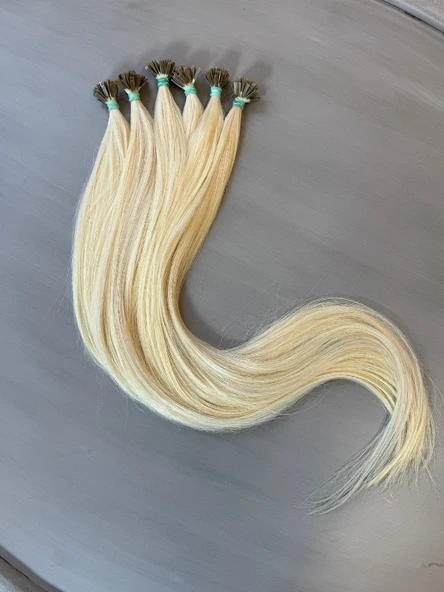 Mikro Kaynak Professional Platin (0.8 Gr) Keratinleri 8 Ton 50 Adet 80 Cm MK705 - 3