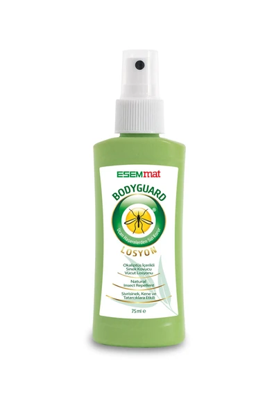 ESEMMAT BODYGUARD VEGAN ZERO SİNEK KENE KOVUCU 75 ML - 1