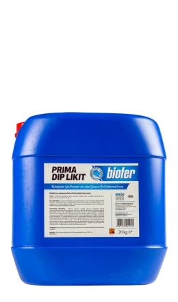 BİOFER PRIMA DIP LIKIT BULAŞIKLAR İÇİN PROTEİN VE LEKE ÇIKARICI ÖN DALDIRMA SIVISI 20KG.