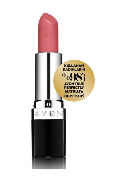 Avon True Colour Perfectly Mat Ruj Peach Flatters