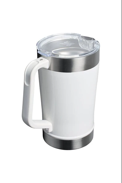 STANLEY KLASİK SÜRAHİ TERMOS 1.9 LİTRE BEYAZ RENK - Resim 4