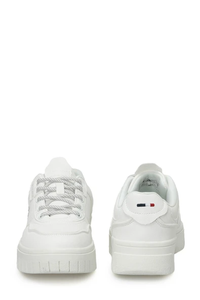U.S. Polo Assn. CANDY Beyaz Kadın Sneaker 40 - Resim 5