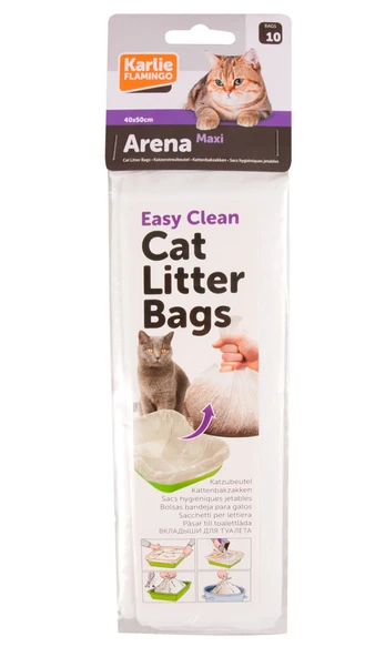 Karlıe Kedi Tuvaleti Poşeti Maxi 10lu ürün görseli