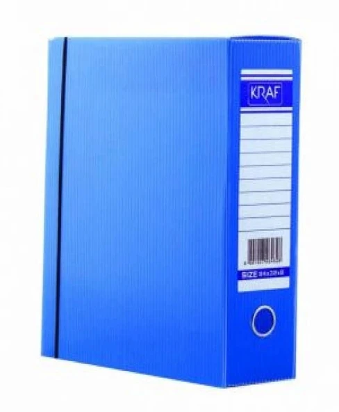 Kraf Proje Kutusu Mavi 29X40X9 890G Kod:05440