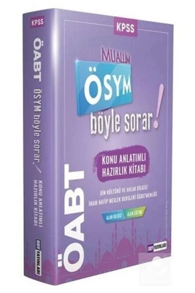 Öabt Din Kültürü Öğretmenliği Muallim Konu Anlatım Soru Bankası Ddy Yayın ürün görseli 1