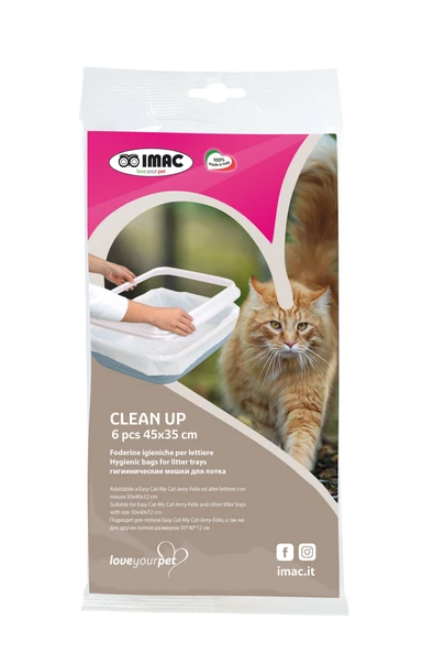 Imac Clean Up 6x10 Pcs Kedi Tuvaleti Torbası ürün görseli