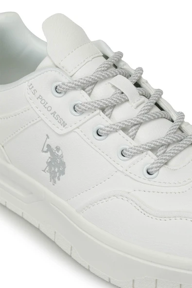 U.S. Polo Assn. CANDY Beyaz Kadın Sneaker 39 - Resim 7