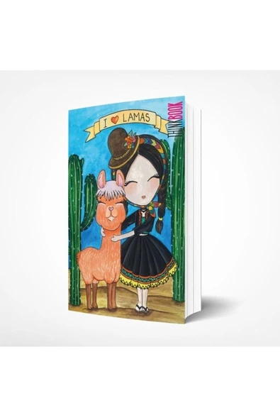 Thinkbook Sert Kapak Defter Noktalı Lama Pörsi - 2