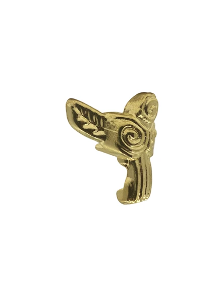 Melek 1.5cm Metal Ayak Çeyiz ve Hediye Kutusu Mobilya Ayağı(1.5CM)(ALTIN) Altın 1.5cm ALTIN - 4 ADET - Resim 3