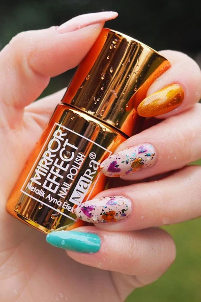 Mara Yeni Mirror Effect Nail Polish 15 ml - Bakır - 1