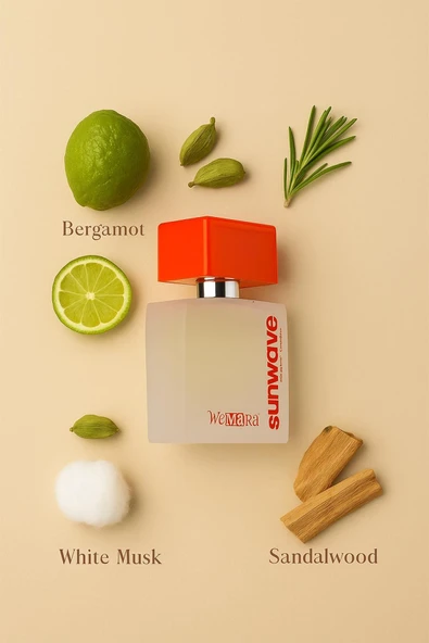 WEMARA SUN WAVE ERKEK PARFUM EDP 50 ML - 3