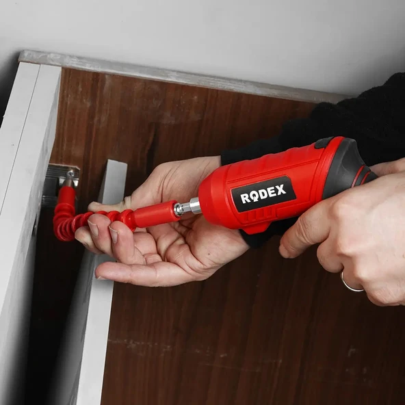 Rodex Akülü Vidalama 3,6V 1,5Ah Aksesuarlı - 5