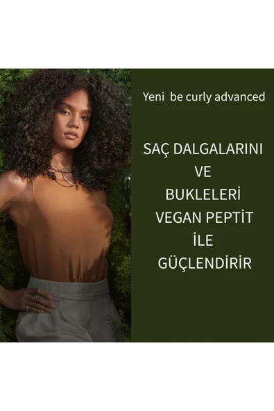 be curly advanced bukleli saçlar için saç kremi 1000ml - Resim 2