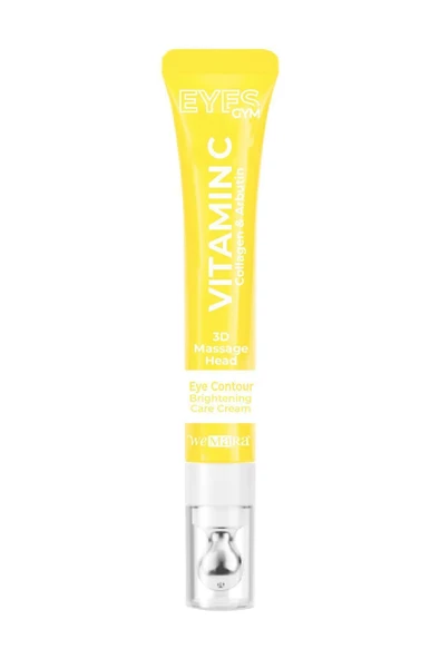 WEMARA VİTAMİN C & BRİGHTENİNG (SARI) MASAJ BAŞLIKLI GÖZ KREMİ 18 ML - Resim 3
