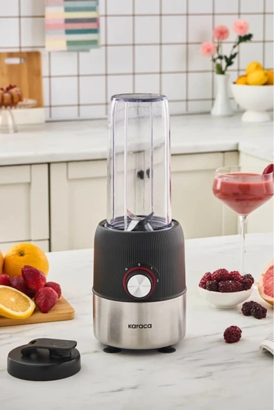 Karaca Blend & Rush Inox Personal Kişisel Smoothie Blender Black ürün görseli
