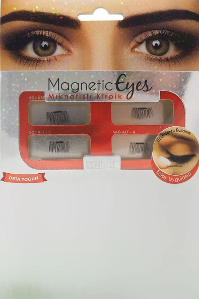MARA MIKNATISLI KIRPIK ORTA YOGUN/MAGNETİC EYELASHES - MEDIUM INTENSE - 3