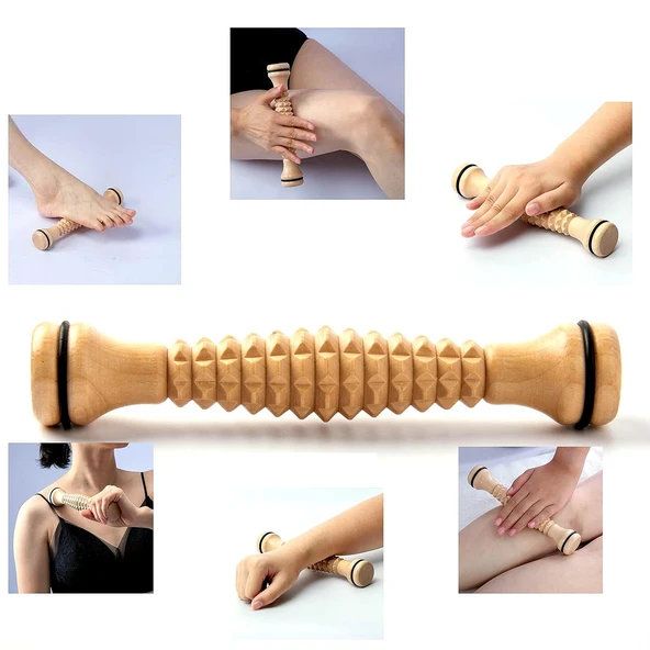 Valkyrie Ahşap Ayak Masaj Rolü Derin Doku, Plantar Fasciitis Rahatlaması & Refleksoloji - 2