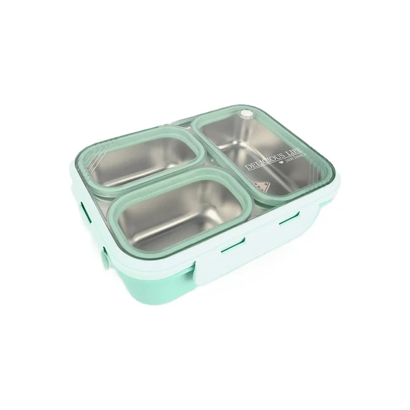 AKILLIELMA-LAXSON BESLENME KABI ÇELİK İTHAL DELİCİOUS YEŞİL 97097 0977 ürün görseli 1