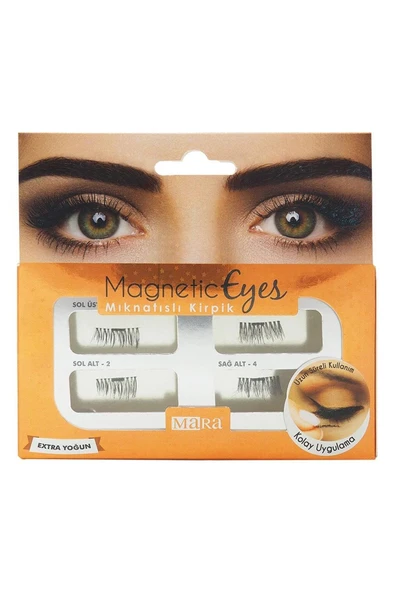 MARA MIKNATISLI KIRPIK EKSTRA YOGUN/MAGNETİC EYELASHES - EXTRA INTENSE ürün görseli 1