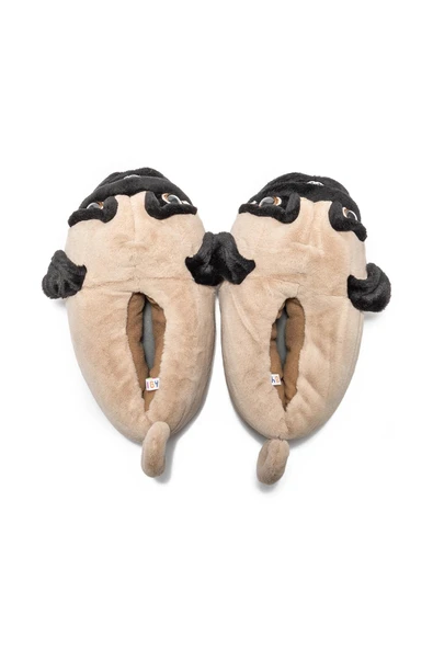 TWIGY TW DEA SİYAH KADIN HAYVANLI PANDUF 36/41 - 4