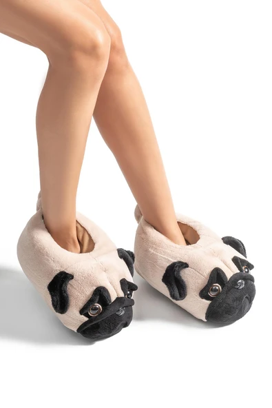 TWIGY TW DEA SİYAH KADIN HAYVANLI PANDUF 36/41 - 3