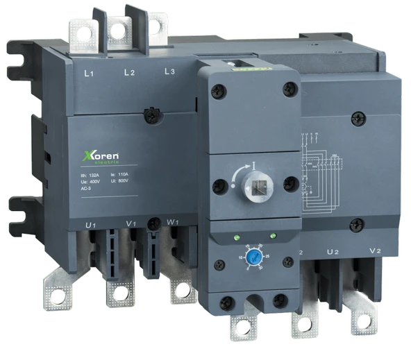 Xkoren 3P Y Serisi AC Tip 220V 90kW 110 Kasa 120A (Yıldız-Üçgen Yol Verici) ürün görseli