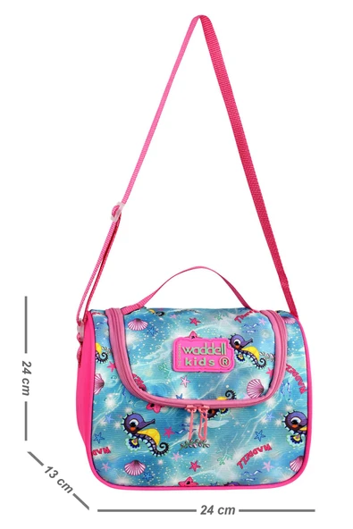 Yeni Deniz Kızı Desenli İlkokul Sırt Çantası Ve Beslenme Çantası - Resim 5