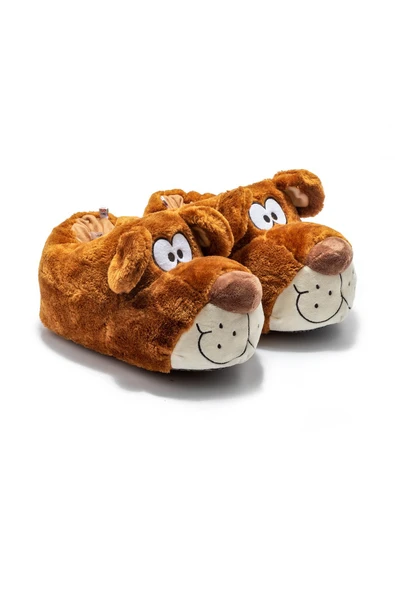 TWIGY TW FIBERT KAHVE KADIN HAYVANLI PANDUF 36/41 ürün görseli 1