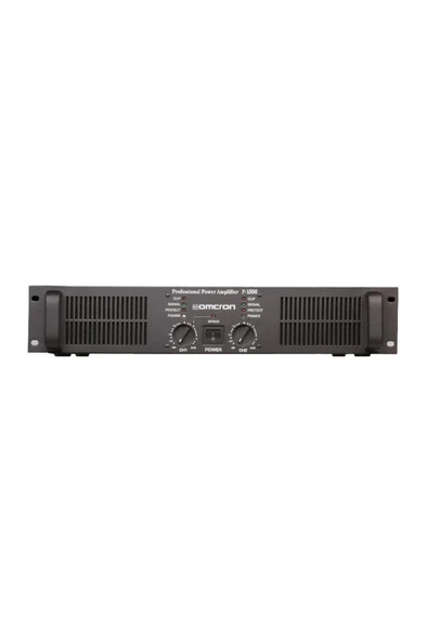Startech Omcron P-1500 2x750W Çift Çıkışlı Stereo Power Anfi Güç Anfisi - 2