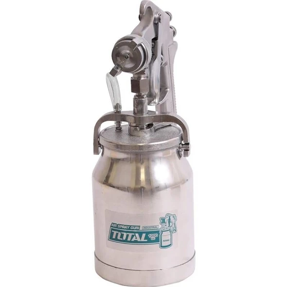 Total TAT11002 Alttan Depolu Havalı Boya Tabancası 1.8MM - Resim 3