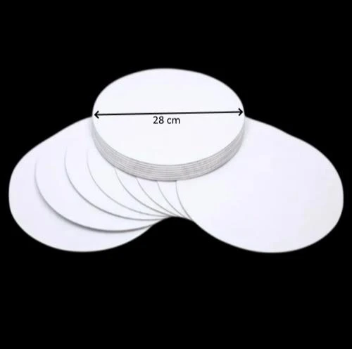 Turta Mendili / Pasta Altlığı Beyaz Yuvarlak 28 cm 10 adet ürün görseli