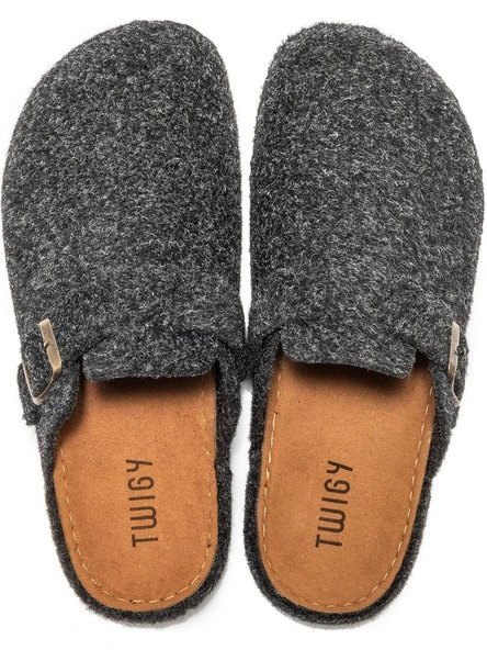 TWIGY TW MANU SİYAH ERKEK EV TERLİK 41/45 - Resim 4