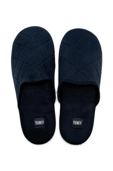 TWIGY TW BAKO LACİVERT SESSİZ TABAN ERKEK EV TERLİK 41/46 - 3