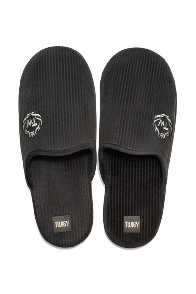 TWIG TW MUTED SİYAH ERKEK EV TERLİK - Resim 3