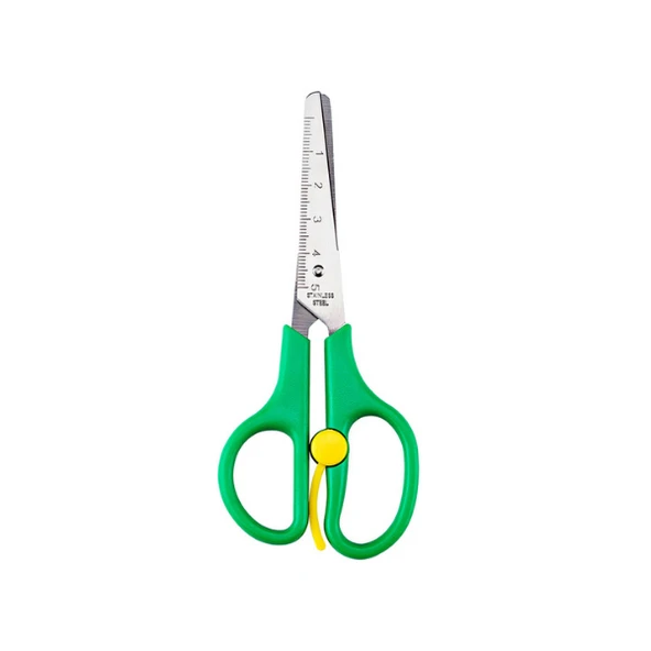 BR-701 Öğrenci Makası Yaylı, Cetvelli - Resim 3