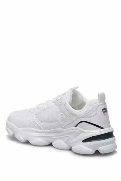 U.S Polo Asnn. Bob Günlük Spor Ayakkabı Beyaz 37 - Resim 3