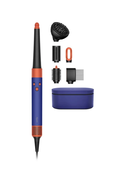 Airwrap i.d.™ saç şekillendirme ve kurutma seti - Kıvırcık+Bukleli (Vinca mavisi/Topaz)