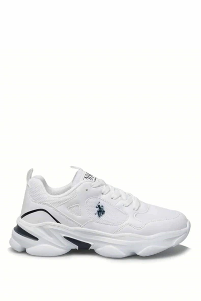 U.S Polo Asnn. Bob Günlük Spor Ayakkabı Beyaz 37 - Resim 2