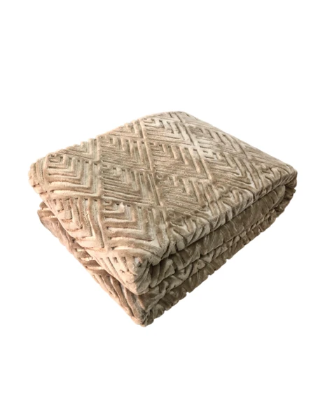 Merinos Embos Tek Kişilik Kutulu Battaniye 160 x 220 - Resim 4