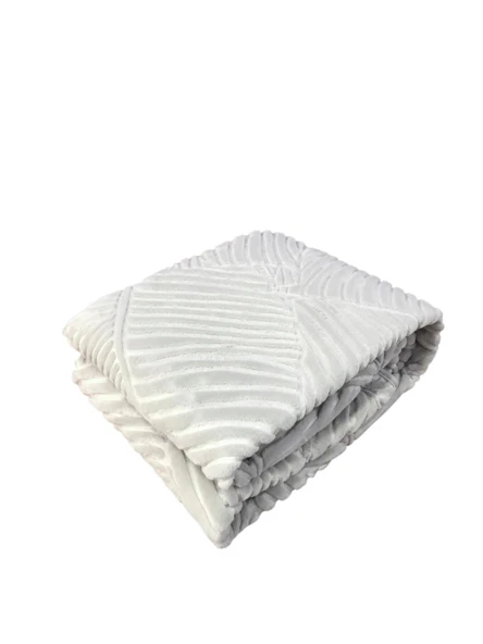 Merinos Embos Tek Kişilik Kutulu Battaniye 160 x 220 - Resim 10