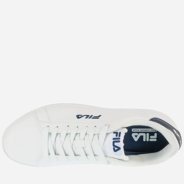 Fila Courtbay Lınear Erkek Sneaker Spor Ayakkabı Lacivert-Beyaz FFM0401 - Resim 3