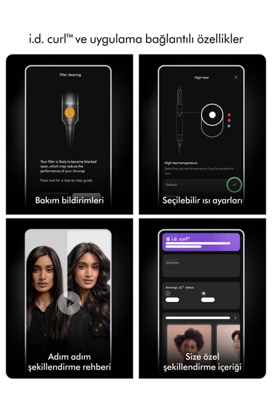 Airwrap I.d.™ Saç Şekillendirme Ve Kurutma Seti Kıvırcık Bukleli (CERAMİC PATİNA VE TOPAZ) - 4