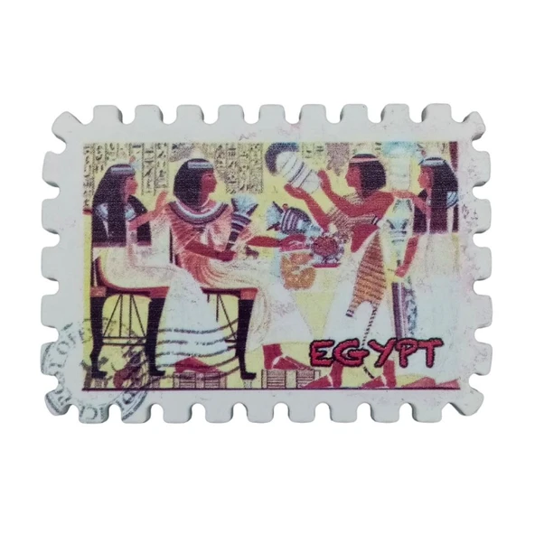 Mısır Temalı Pul Magnet ürün görseli