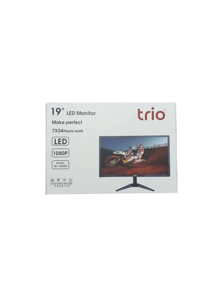 Trio TR-19WSR 19" 60 HZ 5MS 1440X900  USB Lİ MONİTÖR + TV
