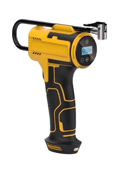 Auhma A6666  Dijital LCD Ekranlı 3600mAh Hava Kompresörü | Şişirme Pompası - 3