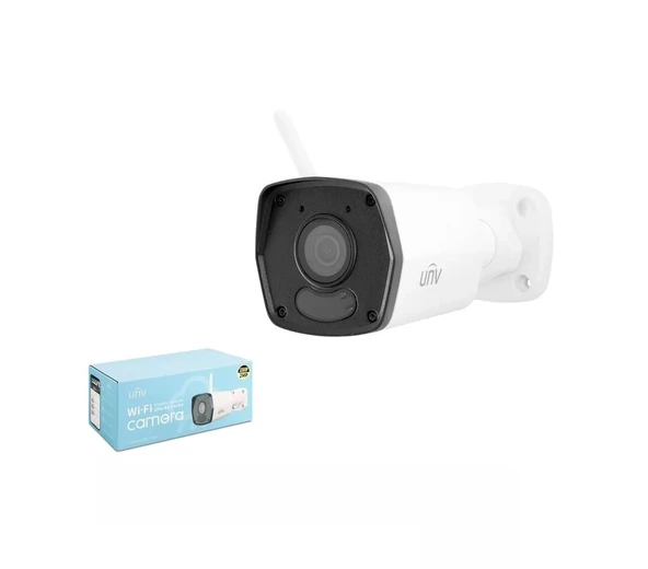 Nodar Unv Uho-B1R-M2F3 Wi-fi Gece Görüşlü Ir Kamera 2Mp 2.88Mm Sabit Lens  SD Kart Girişli Beyaz
