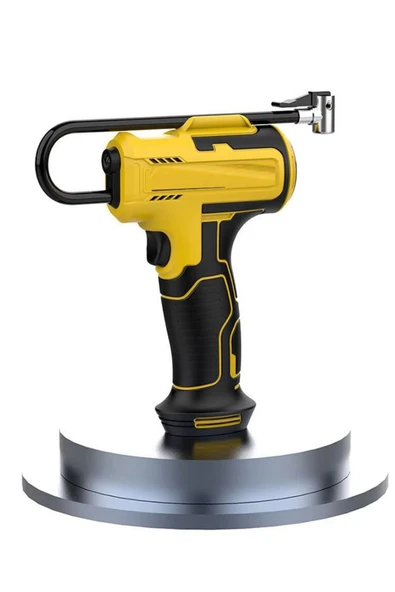 Auhma A6666  Dijital LCD Ekranlı 3600mAh Hava Kompresörü | Şişirme Pompası - 2