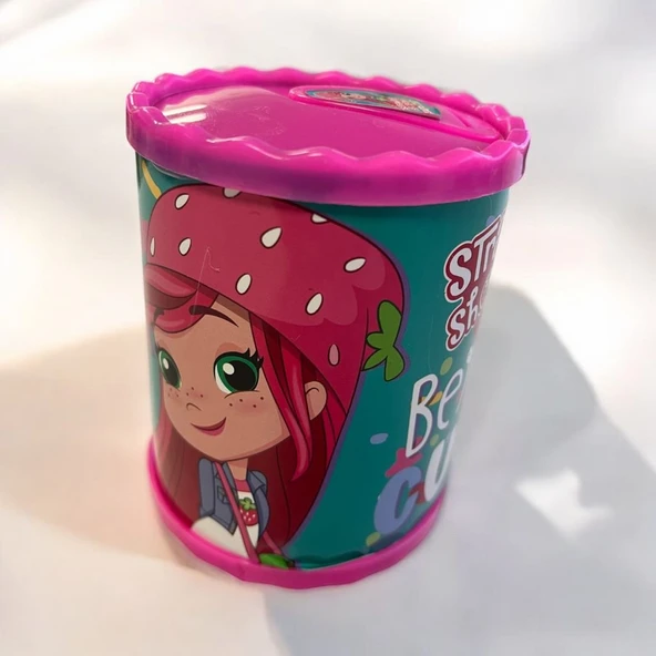 Çilek Kız Desenli Kumbara ürün görseli